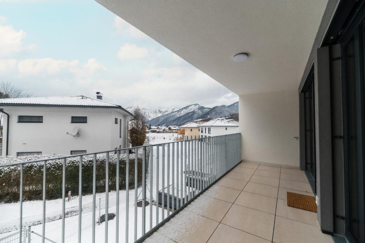 Ferienwohnung Bergsonne Mit Sonnenbalkon Und Tiefgaragen Parkplatz باد اسشي المظهر الخارجي الصورة