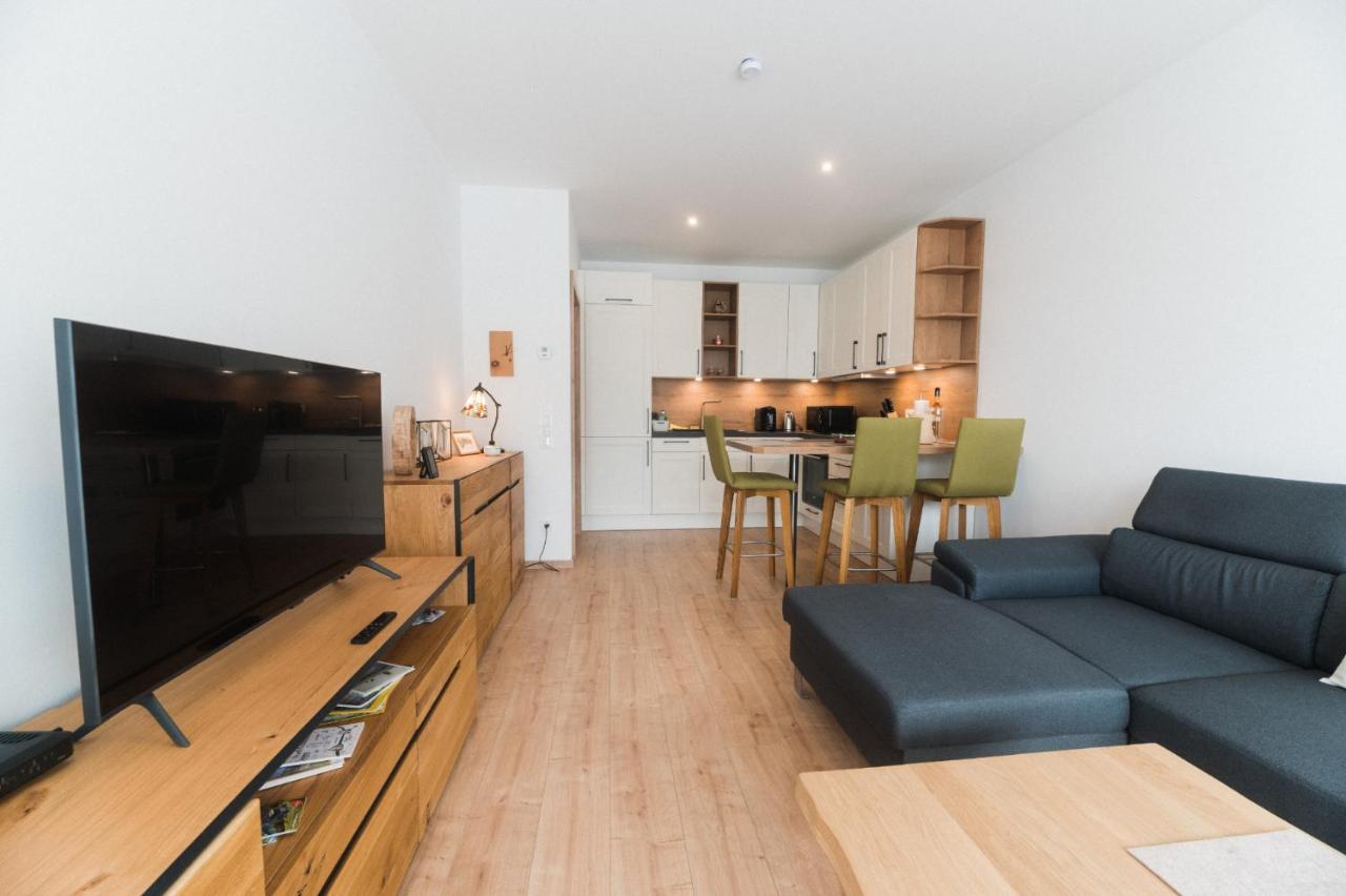 Ferienwohnung Bergsonne Mit Sonnenbalkon Und Tiefgaragen Parkplatz باد اسشي المظهر الخارجي الصورة