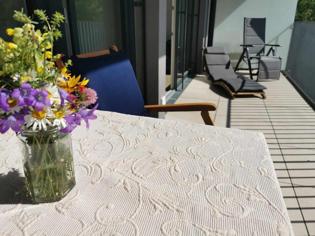 Ferienwohnung Bergsonne Mit Sonnenbalkon Und Tiefgaragen Parkplatz باد اسشي المظهر الخارجي الصورة